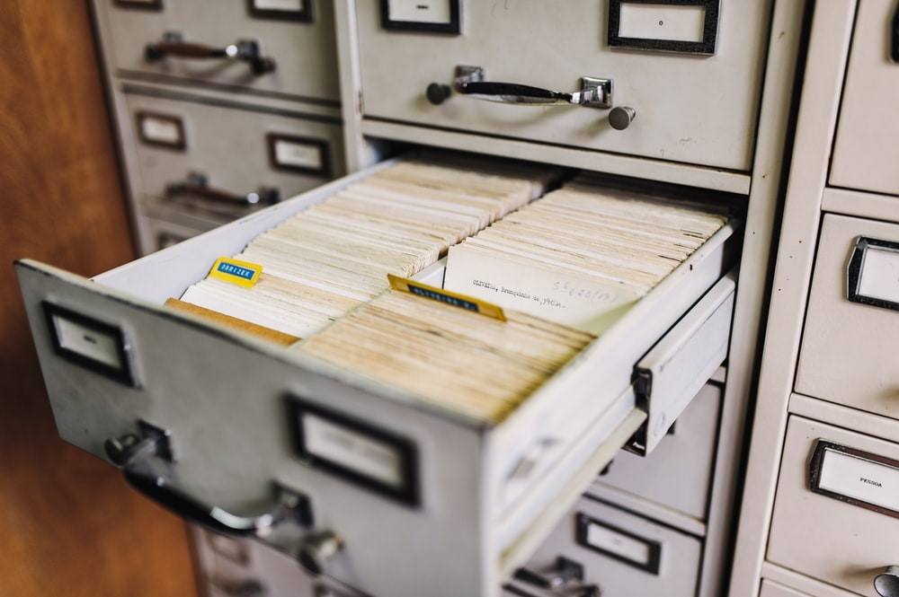 organized paper cutter